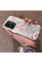 Redmi 13X Compatible Silicone Edge Hard Back Case Couple Phone Case with Letter S Pattern - 2
