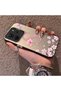 Redmi Note 14 4g Compatible Silicone Edge Hard Back Case Couple Phone Case with Letter S Pattern - 2