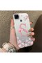 Realme C25S Compatible Silicone Edge Hard Back Case Couple Phone Case with Letter S Pattern - 3