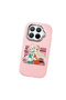 Pink Silicone Case Compatible with Mi 15t Pro with Shock-Absorbing Camera Protection - 3
