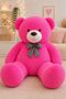 160 cm Premium Plush Bear with Bow Tie – 100% Domestic Production Gift Teddy Bear