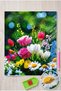 Diamond Mosaic Painting, Diamond Painting Puzzle 50 X 65 Flower Bouquet Beadwork