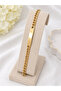 316L Stainless Steel Gourmet Chain Plate Bracelet - 2