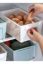 Storage Baskets Set of 8 Plastic Storage Baskets Hollow Rectangular Storage Boxes with Handle Storage Bins for Office Bathroom Bedroom Home & Kitchen(White) - 3