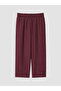 Lcwaikiki Classic Pink Elastic Waist Modal Blend Women's Trousers - 5