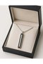 Minimal Black Bar Design Modern Men's Necklace - 3