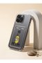 Iphone 14 pro max empty banana detail card slot transparent phone case - 3