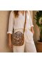 Cnt-6015 Tan Paisley Patterned Tapestry Shoulder Bag |   Eos Collective - 2