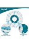 Replace the green four-piece rotating mop head set. - 3