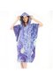 Quick-dry poncho microfiber.