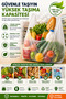Medium Size Tote Bag 24X46 cm 150-170 Pieces Grocery Shopping Bag 700 Gr - 3