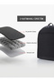 Black Waterproof 3 Compartment Daily Backpack - 3
