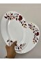 Porcelain Kayık Plate 2 Li 30X21Cm - 4