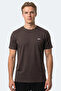 Rosalva in Men's Dark Brown T-Shirt