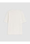Ecru Crew Neck Interlock Men's T-Shirt - 2