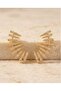 Zircon Stone Beam Design Gold Cartilage Earrings - 3