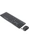 مجموعة لوحة مفاتيح وماوس لاسلكية لوجيتك MK270 لنظام ويندوز بتصميم QWERTY باللغة الإنجليزية - أسود |   لوحة مفاتيح QWERTY الإنجليزية