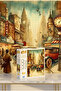 Time Traveler Themed 1000 Piece 2.2mm Cardboard Thickness 48X68Cm Size Professional Hobby Fun Puzzle Jigsaw Series - 2