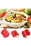 2 silicone heat-insulating pot handles. - 2