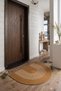 Jute Straw Door Mat Decorative Woven Mat Natural Look Home Entrance Mat - 2