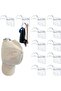 3 hooks bedrooms offices Wall doors 12- hat required mount Securely holds baseball caps Modern hat rack Suitable cabinets etc x 3 x 4 8 cm