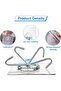 30-pack of super strong transparent adhesive hooks, suitable for bathrooms, kitchens, walls and ceilings, maximum load capacity 10 kg. - 5