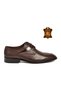 Brown Genuine Leather Leather Sole Men's Classic Shoes 0102025 m