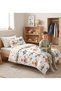 Montessori Duvet Cover (100X200) and Elastic Sheet Set |   Dino - 4
