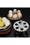 Set 3 paniers vapeur pliables inox œufs/légumes/poisson - 3