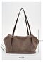Women's Shoulder Bag Stone-Brown Sly526 - 5