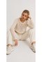 Women's Openwork Mesh Crop Blush