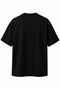 Breathable Cotton Fabric Oversize 100% Cotton Fabric T-Shirt Unisex Design Quality Black Basic T-Shirt - 2