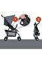 Buggy Sport, Tango/Caviar - Feather-light Travel Buggy 5.9 kg - with Reclining Function for Ch - 6