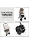 Buggy Sport, Tango/Caviar - Feather-light Travel Buggy 5.9 kg - with Reclining Function for Ch - 3