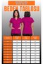 Women's V-Neck Bat Sleeve Fuchsia, Smoked, Khaki, Petrol Blue, Lycra Belinda Scrubs Nurse Single Base - 8