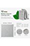Kitchen Absorbent Dish Cloths, Quick Drying Reusable Cleaning Towels, Nonstick Oil Washable Rags, Te - 4