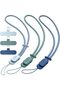 3 Pack Phone Strap with CellPhone Tether Tab, Phone Lanyard, CellPhone Wrist Strap with 2-Col