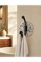 Roma Koç Self-Adhesive Hand Towel and Keychain Hanger Luxury Decorative Wall Hanger 8X6 cm - 7