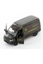Die Cast Mercedes Benz Sprinter Ups Cargo Car 13cm – 1:48 Scale Metal Body with Opening Doors Pull-Back Collectible Model Car - 5