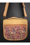 Ethnic-Inspired Bohemian Chic: Patterned and Suede-Details Shoulder Bag - 4