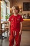 Boys' Autumn Clothing Set: Cotton T-Shirt with Writing and Pants, 2-8 Years - 2
