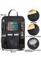 Backseat Car Organizer, 2-Pack Waterproof Kick Mats, with Touchscreen Tablet Holder, Durable Seat Ba - 6