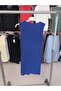 Viscose Fabric Keyhole Neckline Mini Above-Knee Combed Cotton Dress - 7