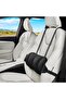 Car Lumbar Support Pillow, Memory Foam Back Cushion with Adjustable Straps, Black