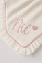 Baby Girl Name Embroidered Newborn Jumpsuit Blanket Glittery Hospital Release Mevlüt Set Gift - 3