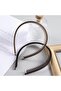 2 Pcs Non-Slip Headbands with Teeth (4.3''×0.7'', Khaki & Coffee) - Comfortable Plastic Comb Headban - 4