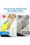 7 PCS Magic Cleaning Clothes, Microfiber Glass Cleaning Cloth, Streak Free Miracle Cleaning - 5