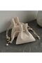 10Pcs Microfiber Jewelry Pouch, 8x7cm Drawstring Pouch, Envelope Style with Divider, Luxury S - 4