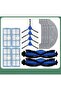 Replacement kit for F0chai Pr0scenic 850T robot vacuum cleaner - robot vacuum cleaner accessories