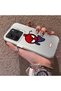 Redmi Note 14 4g Compatible Silicone Edge Hard Back Case Couple Phone Case Spider Man Patterned - 2